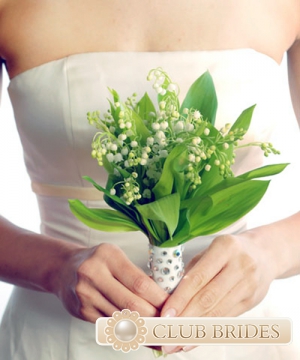 Buchet de crin din vale (mireasa) Buchet de crin din vale