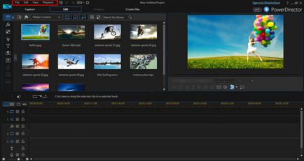 Programul puternic Cyberlink PowerDirector pentru lucrul cu video