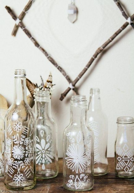sticle de decor 90 idei inspirat de a crea decoratiuni pentru casa cu propriile sale mâini