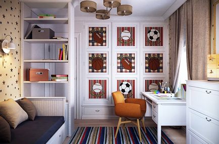 Camera pentru copii pentru un băiat cum să echipeze, idei, design (50 poze)