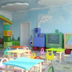 Design Group în pereții proiectului grădiniță spațiilor, ținând seama de activitățile copiilor