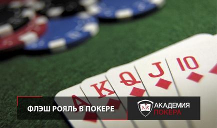 Royal Flush în poker, probabilitatea de a aduna combinației