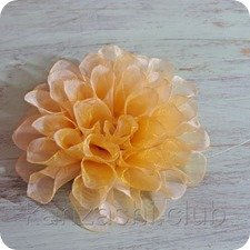 Dahlia kanzashi - 8 ateliere de lucru în format foto și video