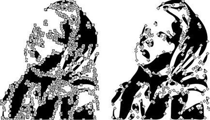 Inkscape - transfer la circuit (e) Inkscape - transfer la contururile