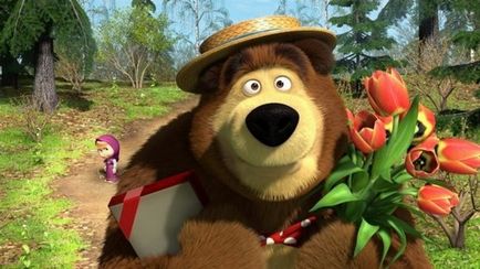 fapte interesante despre seria de desene animate „Mașa și ursul“