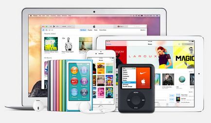 Utilizarea mai multor dispozitive pentru itunes