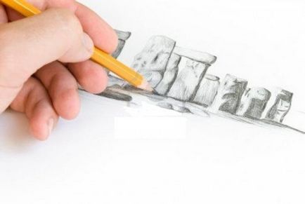 Cum de a desena o imagine a unui creion