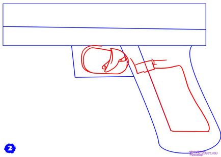 Cum să elaboreze un pistol Glock 17 treptat creion
