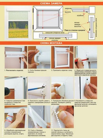 Cum să atragă perdele pentru ferestre sau creion în Photoshop