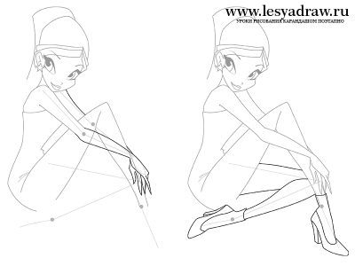Cum de a desena Stella de la Winx etape creion - lectii de desen - utile cu privire la artsphera