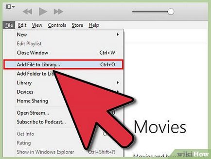 Cum să utilizați itunes 1 ( „Adăugați dosar Biblioteca» Windows) Cum să utilizați itunes 1