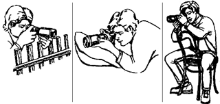 Cum se ține aparatul foto în timpul fotografierii - fotografiere