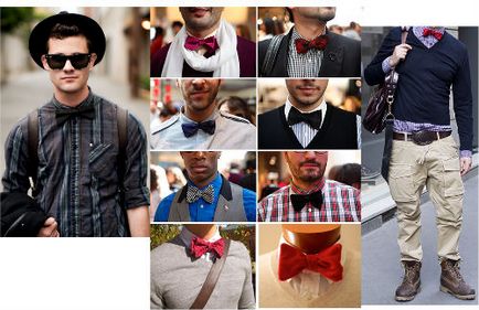 Cum să poarte o cravată arc cu o cămașă și nu numai fotografii