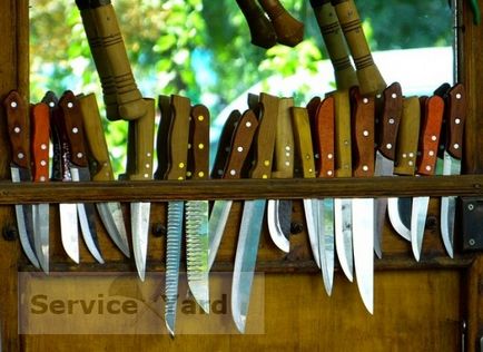 Cum să ascuți cuțite, serviceyard-confortul de acasă la îndemână