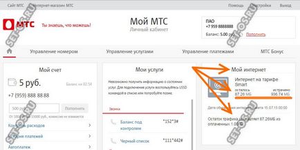 Cum de a verifica restul traficului pe MTS și pentru a afla cât de mult este lăsat de megaocteți, modul de configurare (a învăța) Cum de a verifica restul traficului pe MTS și pentru a afla cât de mult este lăsat de megaocteți, cum să configurați