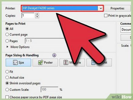 Cum se imprimă un document pdf