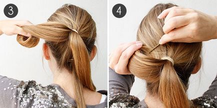 Cum sa faci un arc făcut din păr pas cu pas instrucțiunile (foto)