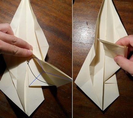 Cum de a face o sabie din hârtie cu pas mâinile cu instrucțiuni pas cu fotografii și video