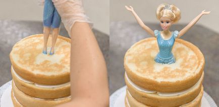 Cum sa faci un tort pentru fete - Barbie - mastic, reteta, foto