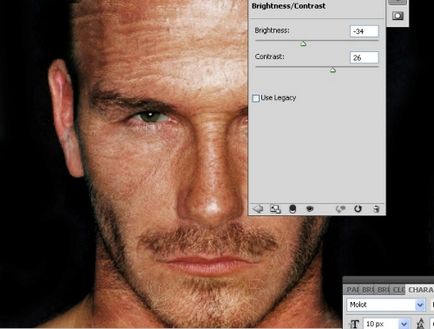 Cum sa faci om vechi în Photoshop (Photoshop) Cum sa faci om vechi în Photoshop