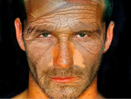 Cum sa faci om vechi în Photoshop (efecte Photoshop) Cum sa faci om vechi în Photoshop