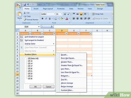Cum de a crea un tabel în Excel (Excel) Cum de a crea un tabel în Excel