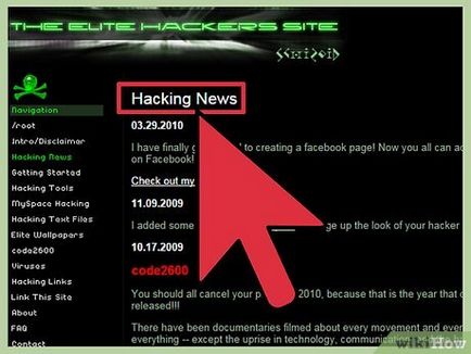 Cum la spre hack un site web