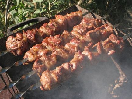 Cum se marineaza carnea pentru shish kebab în 1 oră