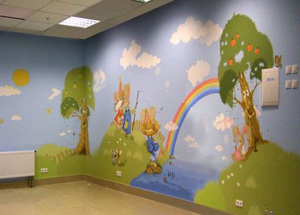Poze decorare de perete în imagini grădiniță - cursuri online