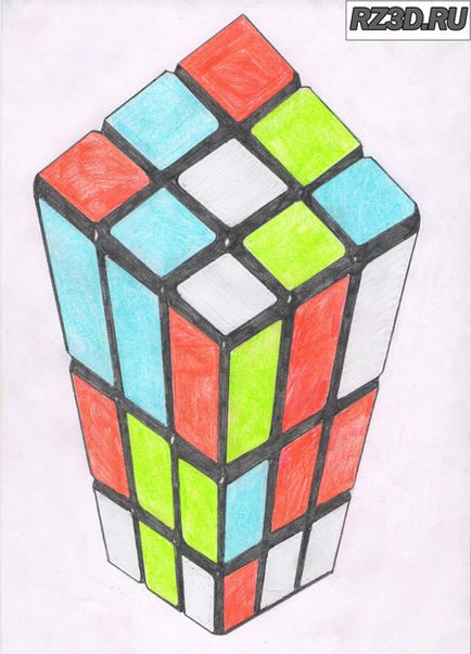 Cubul Rubik 3D