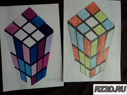 Cubul Rubik 3D