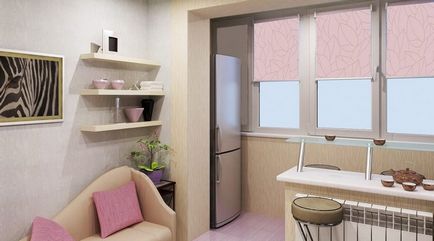 În cazul în care pentru a pune un frigider în bucătărie mică (42 răspunsuri Fotografii) (mici) În cazul în care pentru a pune un frigider în bucătărie mică (42 foto-răspunsuri)