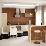 bucătărie-cameră de zi 50 de fotografii idei modul de a decora design-