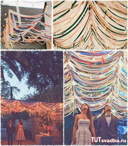 Ribbon în proiectarea de fotografii de nunta - nunta portal de nunta aici