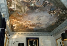 Plafoane întinse cu imagini foto de imprimare și tipuri de desene, recenzii, interior (poze) Plafoane întinse cu imagini foto de imprimare și tipuri de desene, comentarii, Interior
