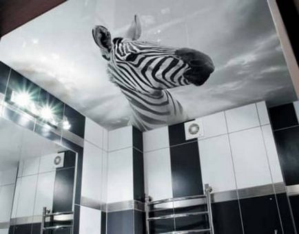 Plafoane întinse cu fotografia de imprimare imagini și tipuri de desene, recenzii, interior (imprimare foto) Plafoane întinse cu imagini foto de imprimare și tipuri de desene, comentarii, Interior