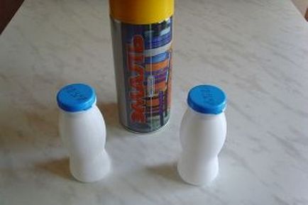 Bee de sticle din plastic (sticla galben) Bee de sticle de plastic