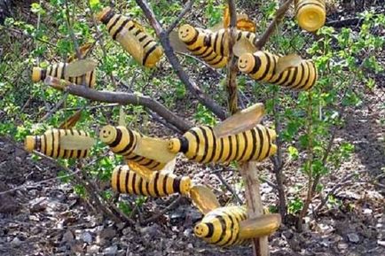 Bee de sticle din plastic (albine) Bee de sticle de plastic