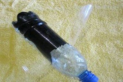 Bee de sticle din plastic (sticla galben) Bee de sticle de plastic