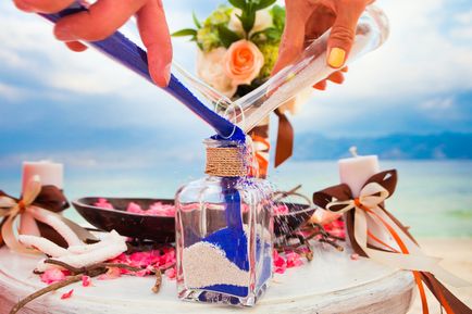 Ceremonia de nunta de nisip - ceea ce este și cum să-l petreacă