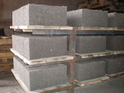 Producție din argilă expandată blocuri de beton ușor cu mâinile și de fabricare a lui