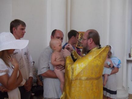 botezul copilului ca procedura are loc și că se pregătească