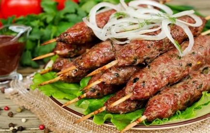 Rețete kebab cu privire la alegerea de ingrediente secrete grătar și