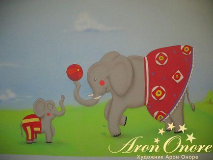 Desene pe pereți din Spitalul de Copii Murals, studioul Aron Onore (pentru copii) Desene pe pereți din Spitalul de Copii Murals, studio Aron Onore