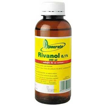 Rivanola - indicații de utilizare, tratament, contraindicații