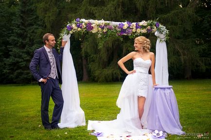 Lilac nunta 60 fotografii de fotograf Alekseya Chernysheva