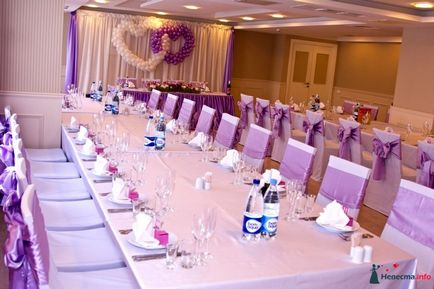 Lilac invitatie de nunta de design, rochie de mireasa locul de desfășurare