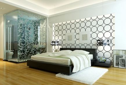 Dormitorul în stilul high-tech de design fotografie dormitor hi-tech, cum de a asigura un dormitor high-tech