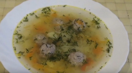 8 rețete supa de perisoare cu pas cu pas fotografii