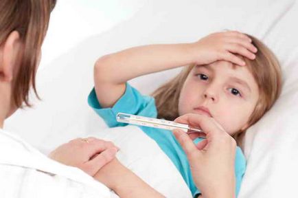 Simptomele bolii Oreionul la copii
